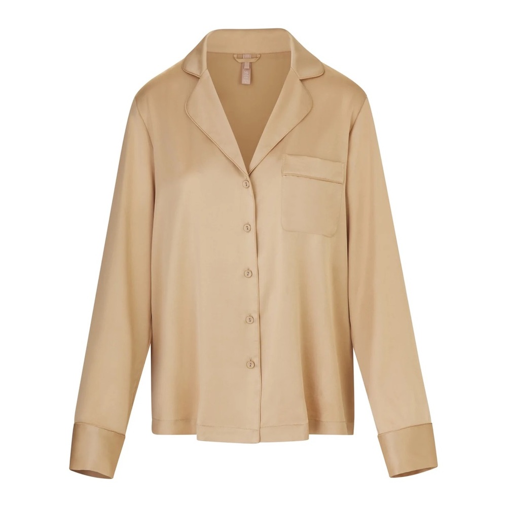 NEW Silk Button Up Shirt